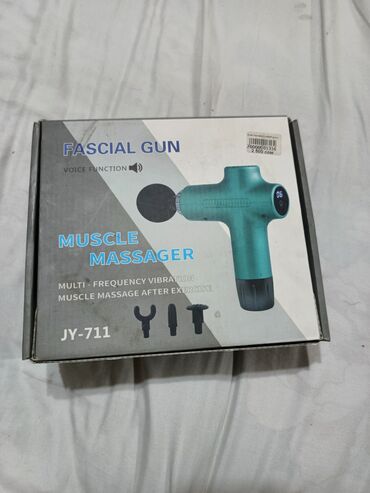 часы фитнес: Пистолет-массажер для мышц JY-711 (Fascial Gun) - Вибромассажер для