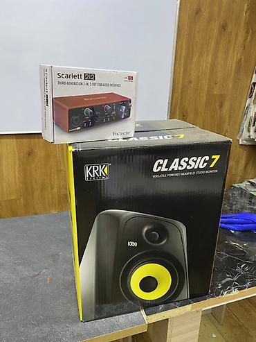 se electronics: Новый !!!!Студийный монитор KRK Classic 7 (активный, ближнее поле) - — 3