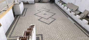 Tamet: Beton dekorativ tamet döşəmə - Material: vibro-press beton tamet (daş — 3