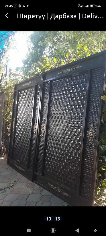 Распашные ворота: Ворота распашные, откатные, металл Россия, выезд, доставка и — 12