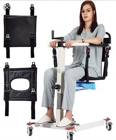 Əlil arabaları: Təkərli sanitariya-transfer kreslosu - Məhdud hərəkət qabiliyyətli — 4