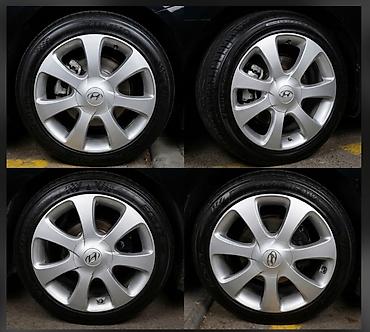 bmw r18 diski: Hunday elantra 17 lik 5 boltlu disk teker, diskde cat temir isleri — 1