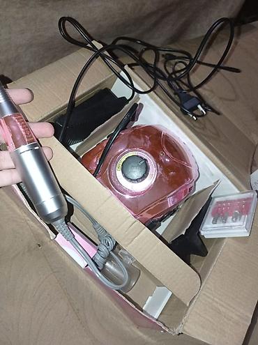 Gözəllik və estetika avadanlığı: Manikür üçün peşəkar avadanlıq dəsti Komplekt: - Elektrik frez — 2