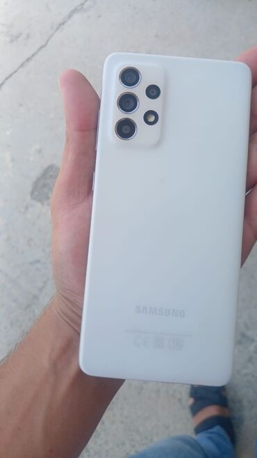 samsung galaxy s7 edge qiymeti bakida islenmis: Samsung Galaxy A52, 128 GB, rəng - Ağ