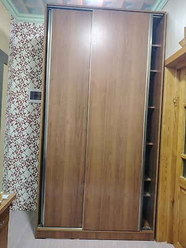 soba borusu: İşlənmiş, 2 qapılı, Qəhvəyi, Taxta, Kupe, Düz dolab — 1