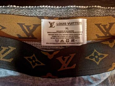 Čarape i donji veš: Gaće, XL (EU 54), Louis Vuitton, bоја - Braon, Pamuk — 9