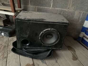 режим 12 с: Сабвуфер в корпусе + комплект ковриков - Активный сабвуфер в коробе