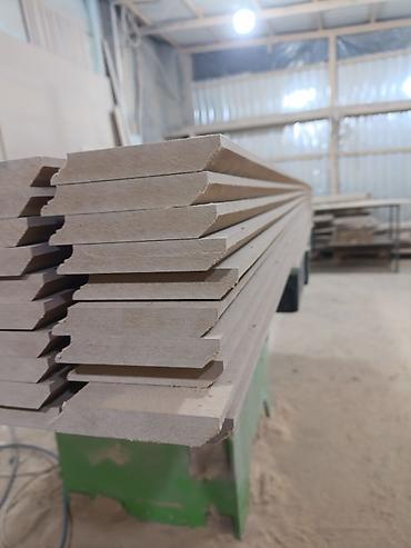 Стандартный плинтус: Плинтус МДФ покрашенный - Материал: МДФ высокой плотности. - Профиль — 5