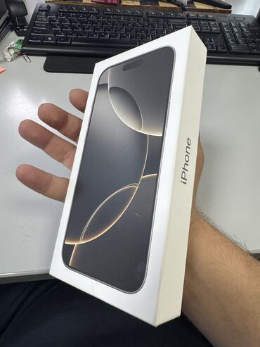 чехлы на хр: IPhone 16 Pro Max, Жаңы, 256 ГБ, Natural Titanium