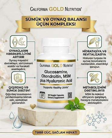 centrum vitamin: California Gold Nutrition – Glucosamine, Chondroitin, MSM plus — 1