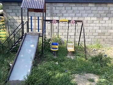 кино хлопушка: Детская уличная площадка (набор элементов) Состав: - Игровой домик из — 3