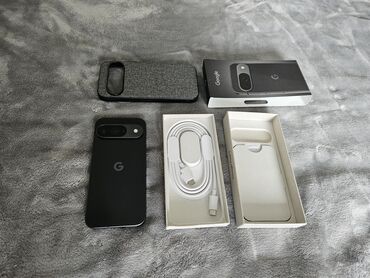 google pixel 4: Google Pixel 9, Новый, 128 ГБ, цвет - Черный, 1 SIM, eSIM