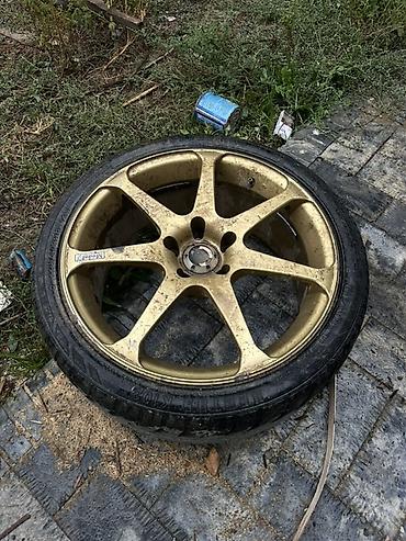 5 100 р 15: Колеса в сборе 225 / 40 / R 18, Всесезонная, Б/у, 1 шт, Легковые, Литые, отверстий - 5 — 1