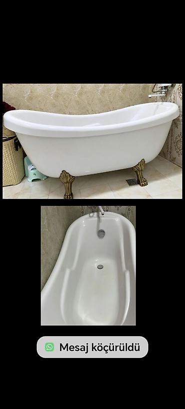 Hamam vannası 110 manat çox baha alınıb ünvan Binə. Mətiş