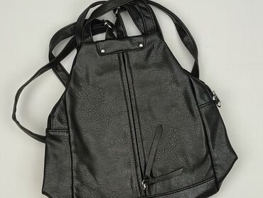 złote dodatki do zielonej sukienki: Backpack, condition - Perfect