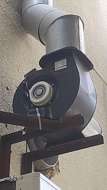 restoran: Havalandirma 0 faza mator Turbalari 15 metr olar. Qiymet 400 azn — 3