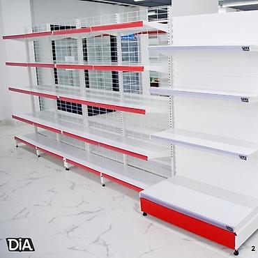 2100: Стеллажи сборные металлические, стеллаж полки для магазинов, Торговые — 3