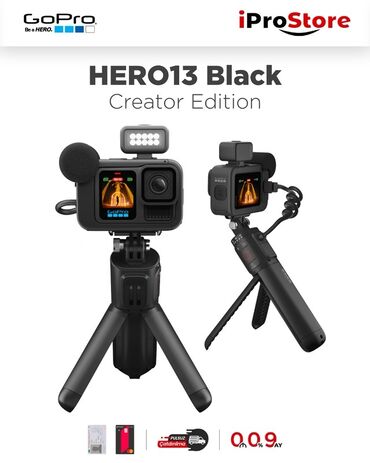 GoPro HERO13 Black Creator Edition, yüksək keyfiyyətli video