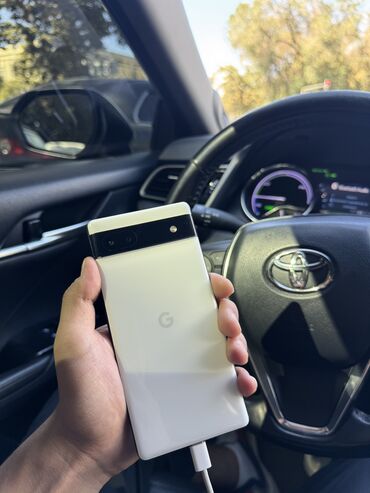 Google: Google Pixel 6A, Жаңы, 128 ГБ, түсү - Ак, Бөлүп төлөө менен