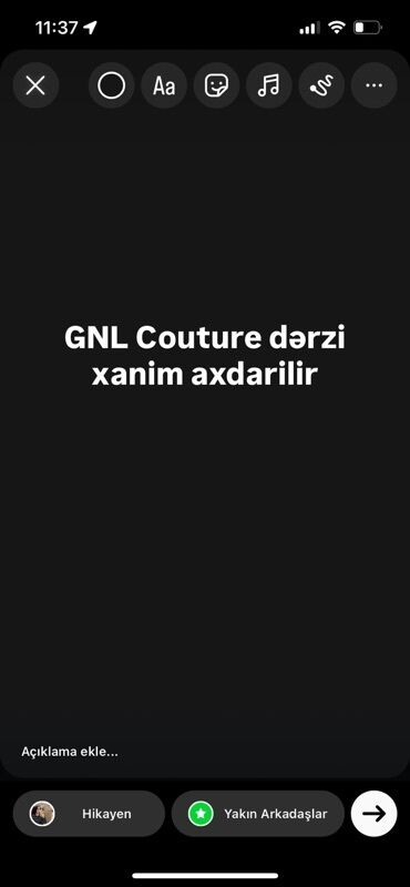 memar ecemi is elanlari: GNL Couture üçün dərzi xanım axtarılır. - Qadın geyimlərinin fərdi