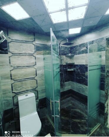 Duş kabinaları, arakəsmələr: Yeni Üstü açıq kabina, Düzbucaqlı, Ödənişli çatdırılma — 20