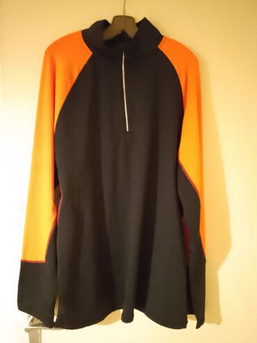 dex rock duksevi: Sweatshirt, 2XL (EU 56), 3XL (EU 58), Crivit Sports, color - Black, With a zipper