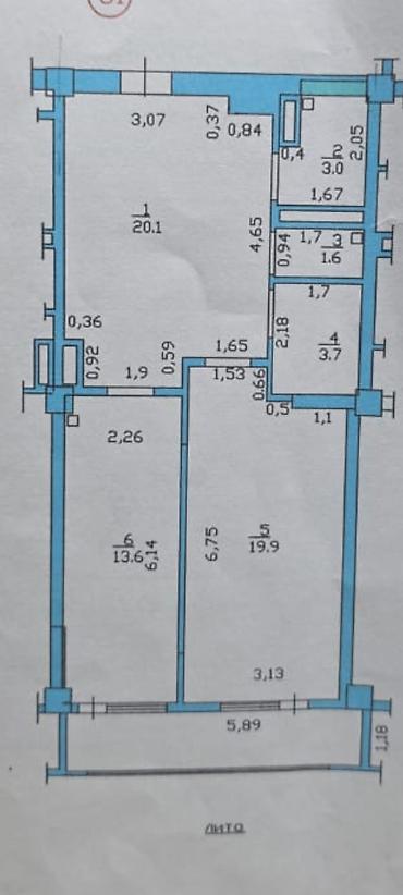 Продажа квартир: 2 комнаты, 70 м², Элитка, 8 этаж — 1