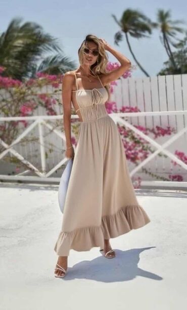 Haljine: 9Fashion Woman bоја - Maslinasto zelena, Na bretele — 4