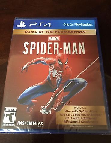 grand games: Ps4 spider man. Game of the year edition. Tam bağlı upokovkada — 1