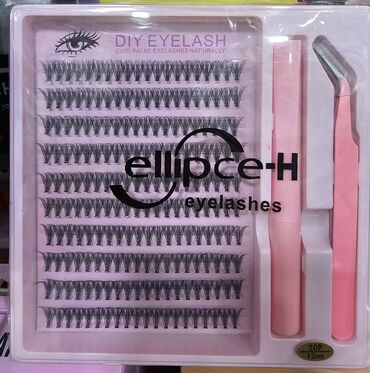 Kosmetika dəstləri: Ellipce-H DIY Eyelash – fərdi dəstəli süni kiprik seti temu kirpiklər — 7