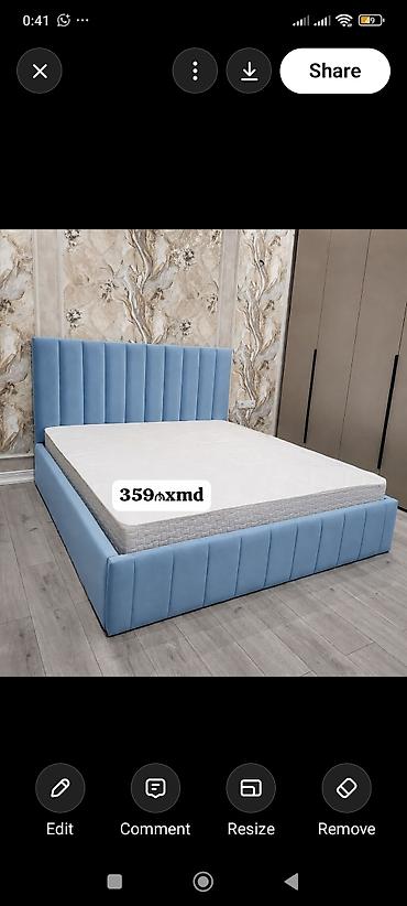 matras gence: Məhsul: Yumşaq başlıqlı çarpayı və döşək dəsti - Dizayn: Hündür — 1