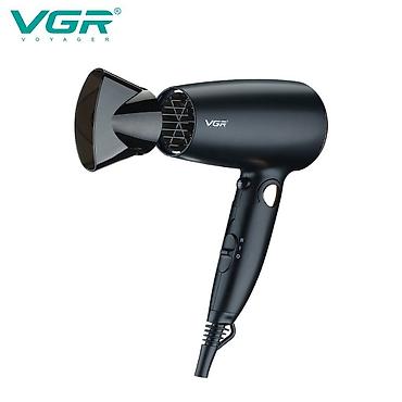 vgr: Vgr v-439 профессиональный складной фен для волос 1600 вт, 2 скорости — 3