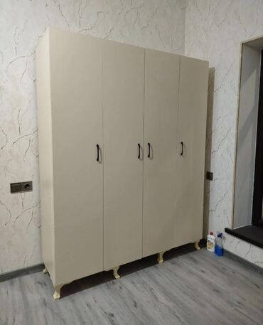 Dolablar: Yeni, Açılan, 4 qapılı Düz dolab, Qarderob, paltar dolabı, Azərbaycan — 10