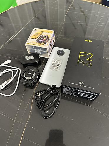 poco telefon: Poco F2 Pro, 128 GB, rəng - Ağ, Zəmanət, Kredit, Düyməli — 4