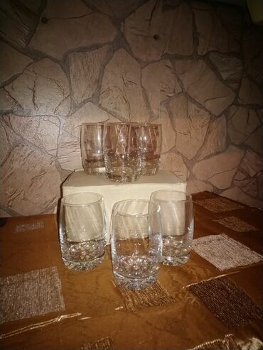 стаканы со льдом: Продаю набор стаканов - 6 шт, в идеале. Пользовались раз - два. Есть