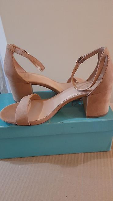 Босоножки, сандалии, шлепанцы: Босоножки, 38, Donna Moda, Новый, цвет - Бежевый, Самовывоз — 6