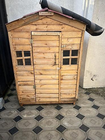 купить забор для дачи: Taxta həyət tövləsi / quşxana - Material: massiv taxta lövhələr — 1