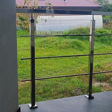 Обшивка лестниц: Перила из нержавейки просто идеально подходят при абсолютно любом — 11