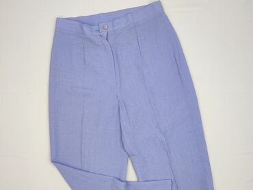 Material trousers for women, L (EU 40)