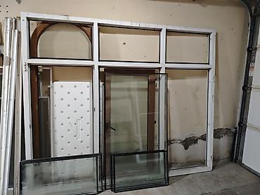 PVC pəncərə və qapı çərçivələri – şüşə paketlərlə birlikdə -