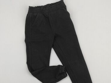 sinsay trencz czarny: Sweatpants, Little kids, 7 years, 122/128, condition - Good