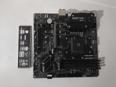 нотбук ош: Энелик плата, Колдонулган, MSI, AM4, Micro-ATX, ПК үчүн