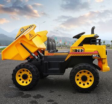 Uşaq üçün elektrik maşınları: Uşaqlar üçün elektrik traktor. 2- 8 yaş uşaqlar üçün istifadəlidir — 10