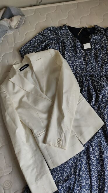 длинный пиджак: Вечернее платье, Длинная модель, С рукавами, XS (EU 34), S (EU 36)