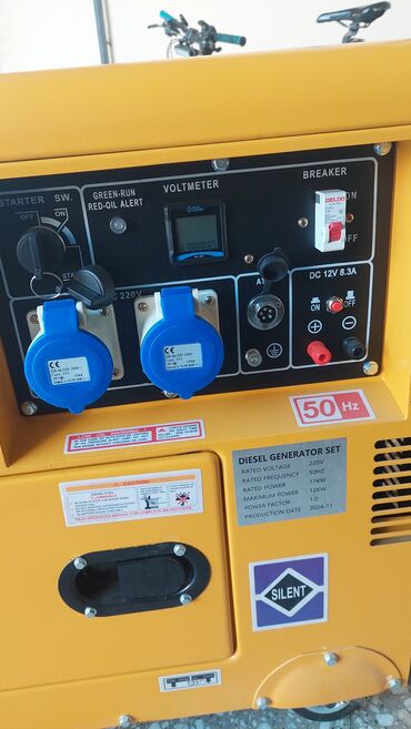 стабилизатор напряжения для дома: Dizel generator dəsti – SİLENT (50 Hz) Texniki göstəricilər: -
