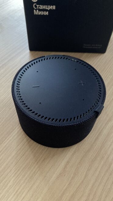 kalonka qutusu: İşlənmiş Yandex Kolonka, Növ - Bluetooth, rəng - Göy