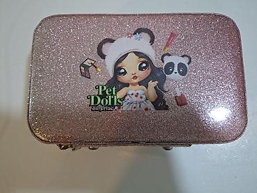 itle qızın seksi: Qızlar üçün qlitterli original kosmetik/aksesuar çantası – Pet Dolls — 2