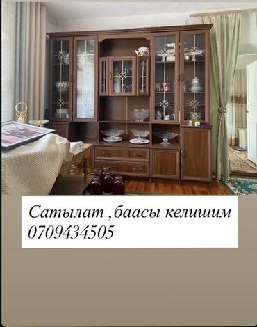 телевизор подставкой: Зал үчүн гарнитур, Жыгач