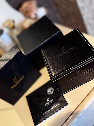 3d saat: Hublot geneve firmasina mexsus automatic orginal pasportlu qutuda — 2