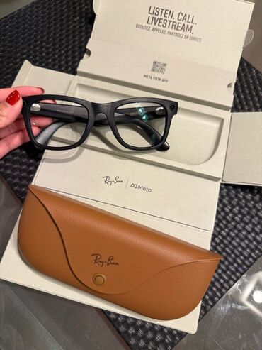 изделия из стекла: Продаю очки Ray-Ban meta Wayfarer оригинал . Хамелеон пользовались